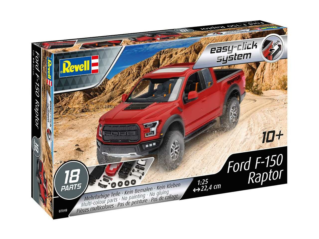 Revell EasyClick auto 07048 - 2017 Ford F-150 Raptor (1:25) - 18-07048 - expresní doprava