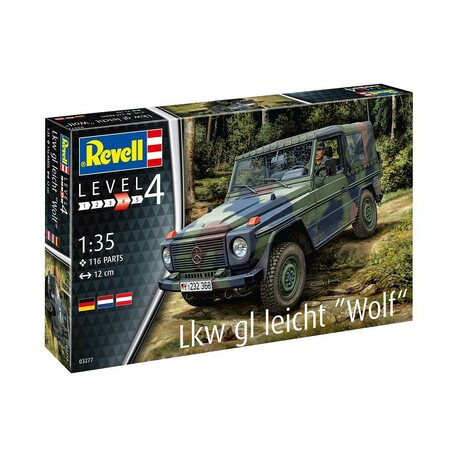 Plastikmodellbausatz Militär 03277 - Lkw gl leicht "Wolf" (1:35)