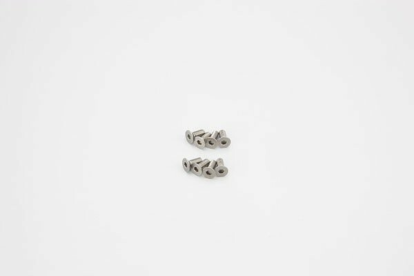 Titan Hex Flat Head Screws M3x8mm (8) Kyosho - K.1-S33008HT - expresní doprava