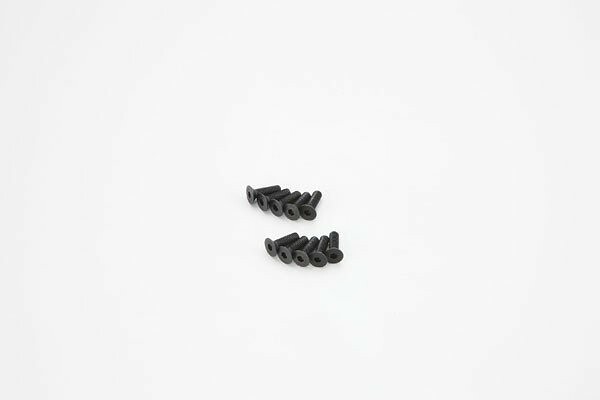 Kyosho Hex Flat Head Screws 3x10mm (10) - K.1-S33010H - expresní doprava