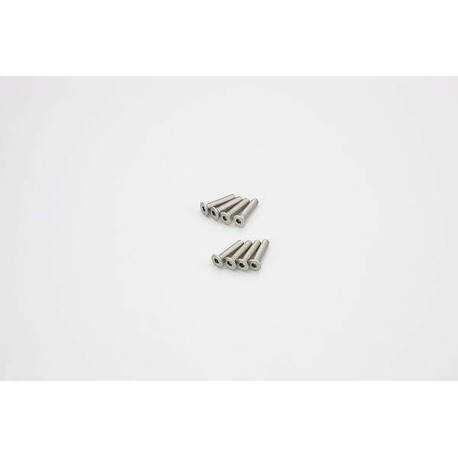 Titan Hex Flat Head Screws M3x15mm (8) Kyosho