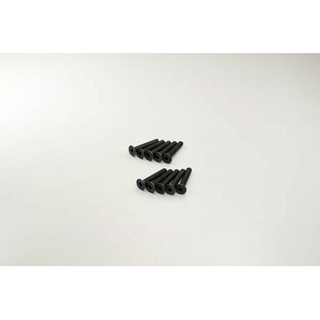 Hex Flat Head Screws 3x18mm (10)