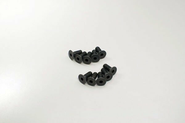 Kyosho Hex Flat Head Screws 4x10mm (10) [K.1-S34010H]