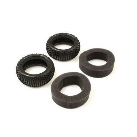 FRONT TYRES 1:10 FAZER KOBRA/DIRT HOG (2) - SOFT