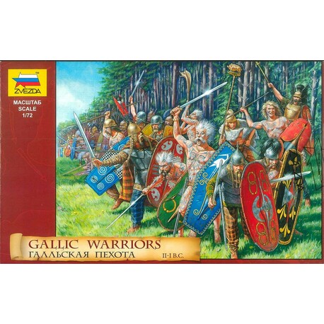 Model Kit figurines 8012 - Gallic Warriors (1:72)