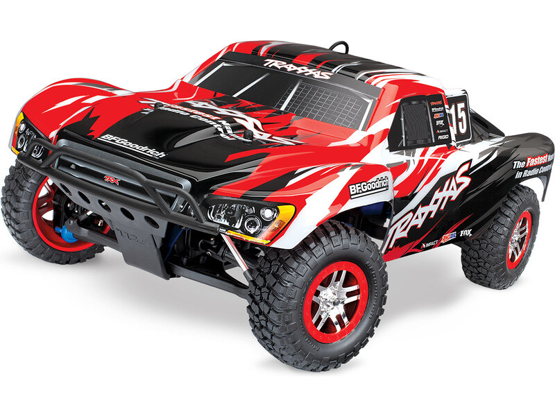 Traxxas Nitro Slayer 1:8 RTR červený - TRA59076-3-RED - expresní doprava