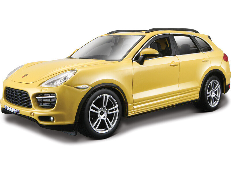 Bburago Plus Porsche Cayenne Turbo 1:24 žltá [BB18-21056Y]