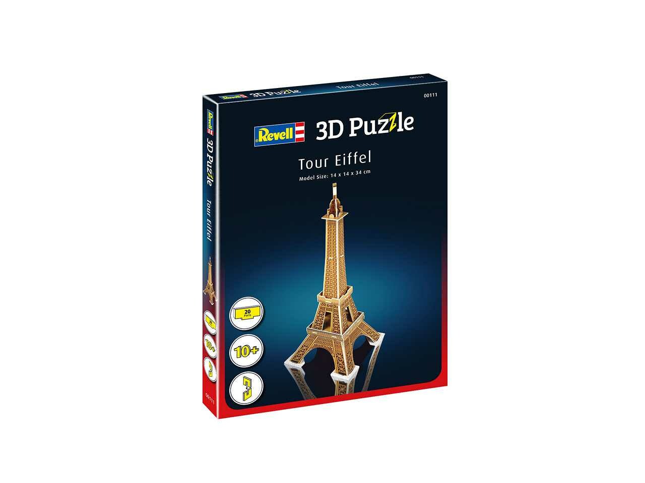 3D Puzzle REVELL 00111 - Eiffel Tower - 18-00111 - expresní doprava