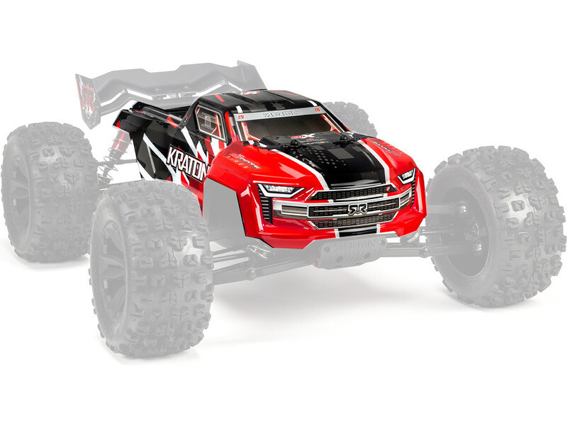 Arrma karosérie červená: Kraton 6S BLX - ARA406156 - expresní doprava