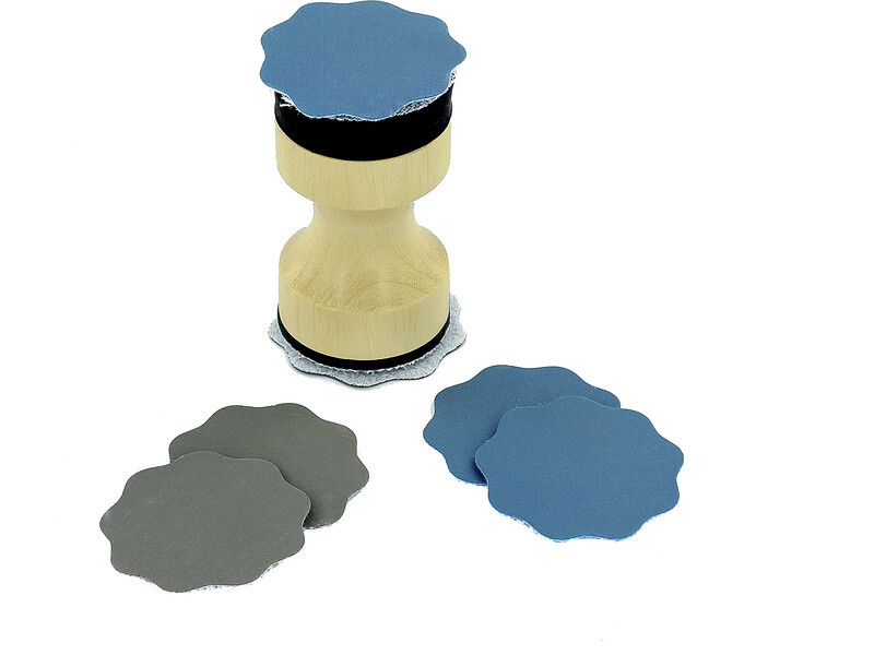 Modelcraft mini brousítko, 6x brúsny papier [SH-PAB1401/S]