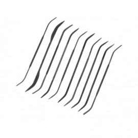 Modelcraft Needle Profile Curved Files (Set of 10pcs)