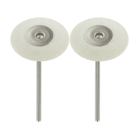 Rotacraft shank polishing wheel felt narrow (2 pcs)