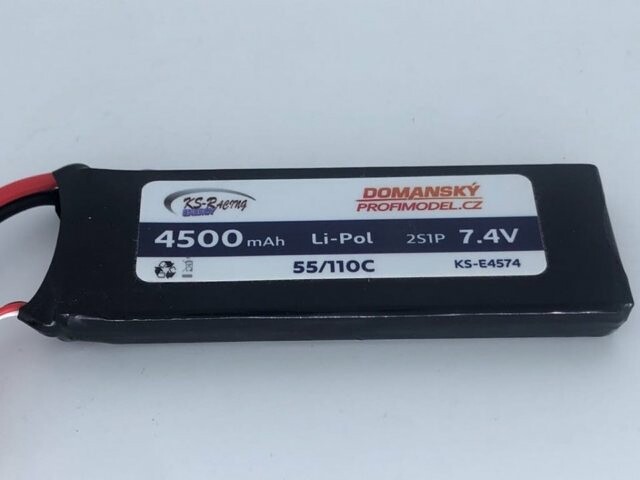 Profimodel Li-Po batéria 4500mAh / 7,4V / 55/110C KS-E4574