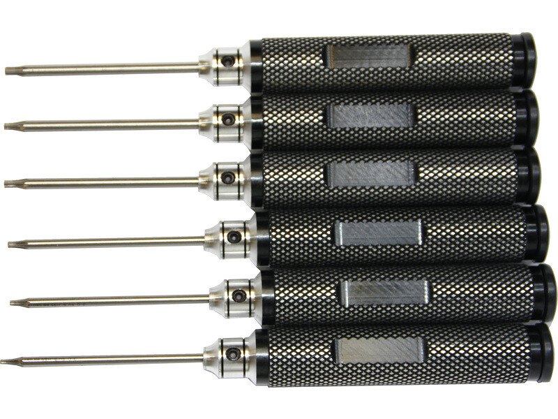 Super Flying Model Sada Torx šroubováků T6/T7/T8/T9/T10/T15 NA3460 - NA3460 - expresní doprava