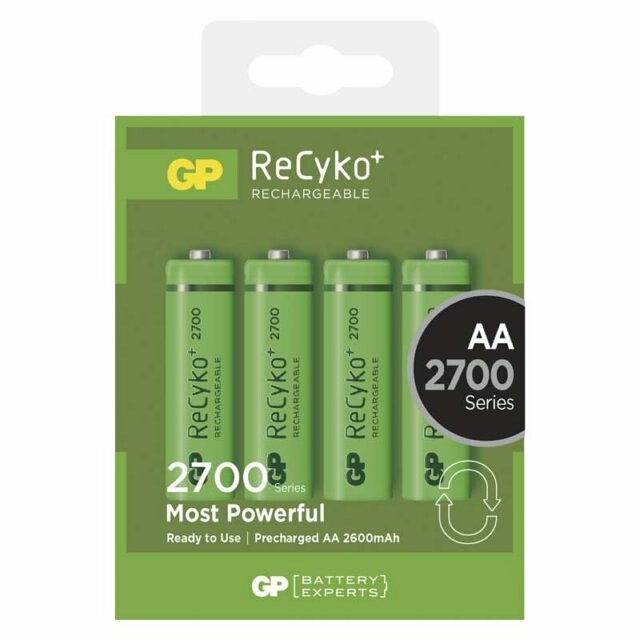 GP Recyko+ AA 2700 mAh 4ks 1032214130