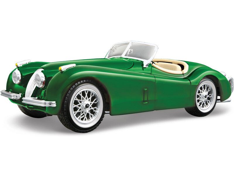 Bburago Jaguar XK 120 Roadster 1951 1:24 zelená - BB18-22018G - expresní doprava