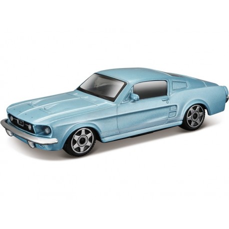 Bburago Ford Mustang GT 1:43 metallic blau