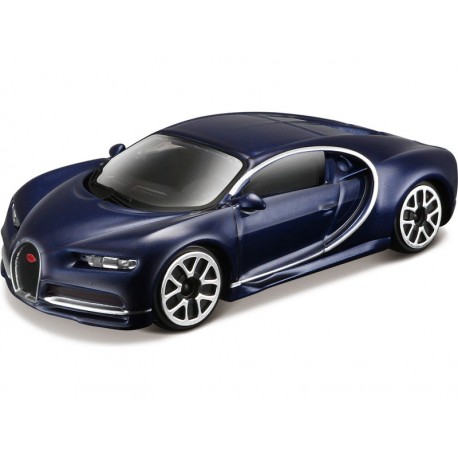 Bburago Bugatti Chiron 1:43 blau metallic