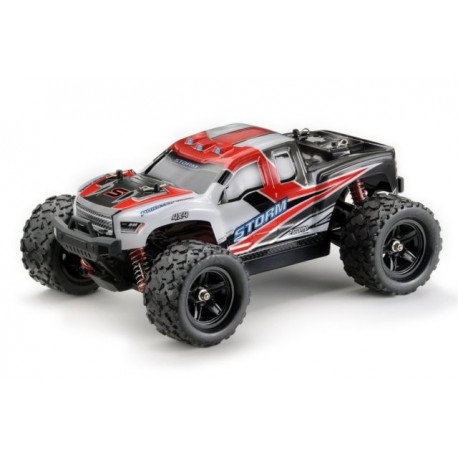 Storm Monster Truck 4WD 1:18 RTR červený