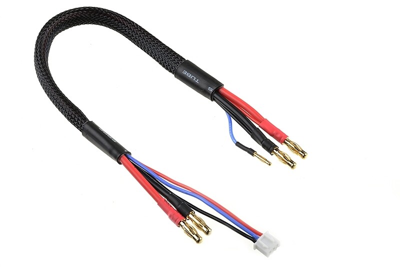 Team Corally Nabíjecí kabel - G4/2S XH na G4/G2 - 14 AWG/ULTRA V+ Silikon Kabel - 30cm - C-50289 - expresní doprava