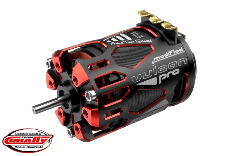 VULCAN PRO Modified - 1/10 Competition motor - 10.5 závitov - 3450KV [C-61077]