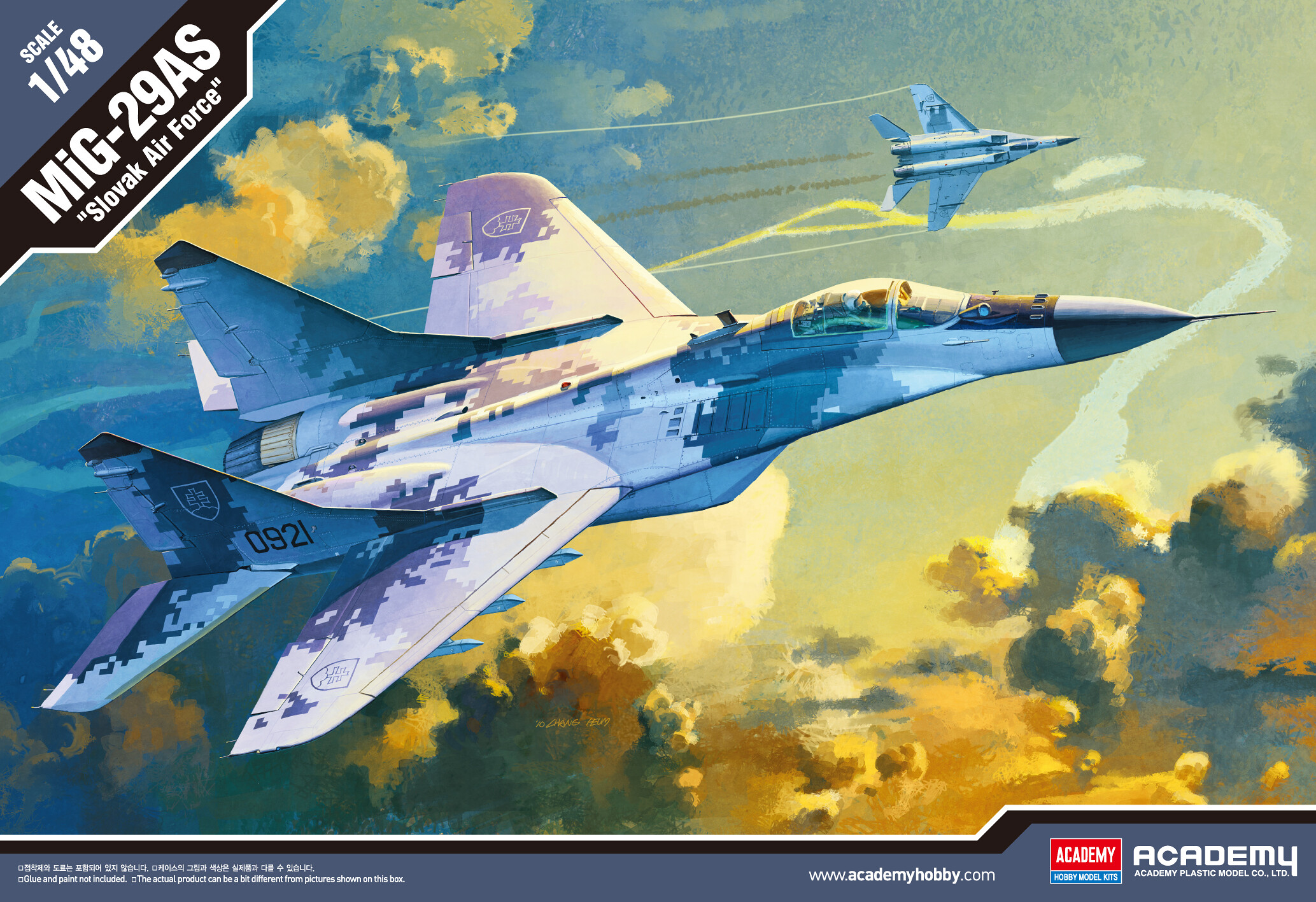 Academy Model Kit letadlo 12227 - MIG-29AS :LE (1:48) - 36-12227 - expresní doprava