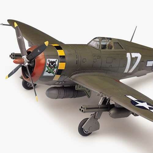 Academy Model Kit letadlo 12492 - P-47D "RAZOR-BACK" (1:72) - 36-12492 - expresní doprava