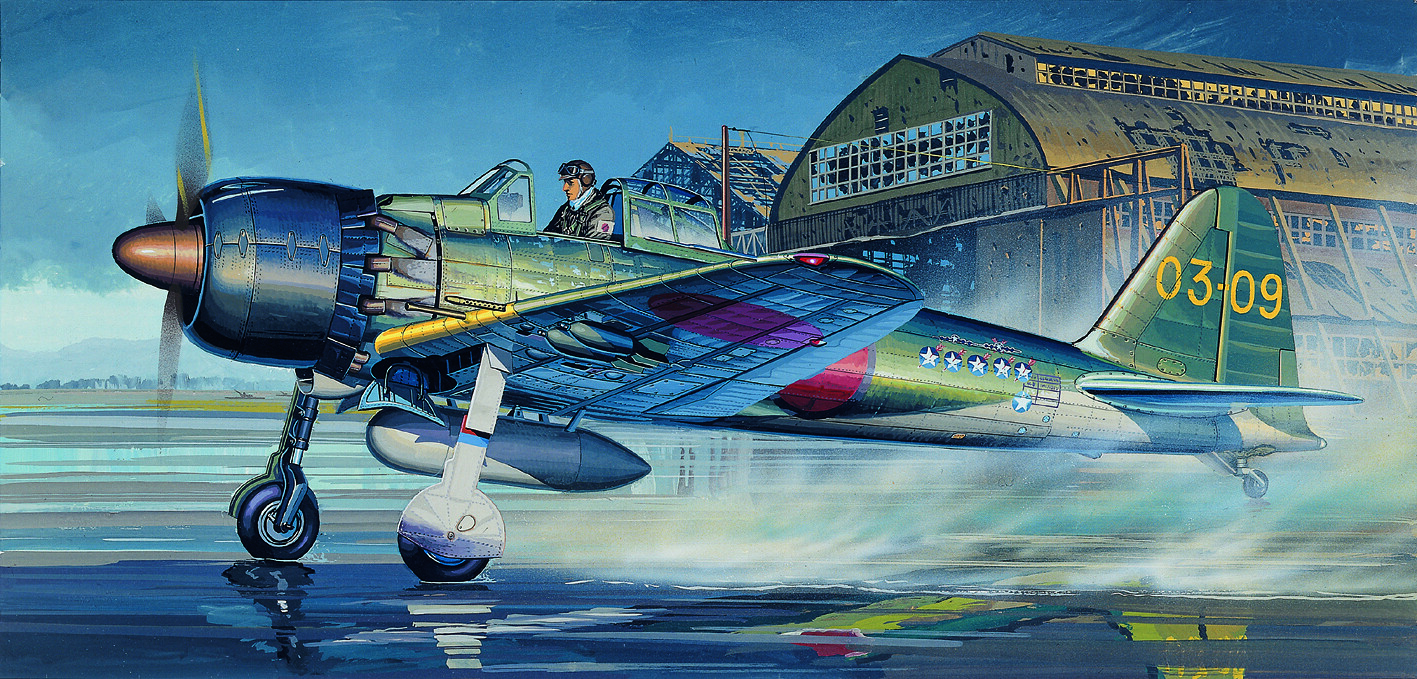 Model Kit lietadlo 12493 - ZERO FIGHTER TYPE 52C (1:72) [36-12493]