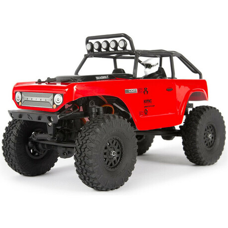 Axial SCX24 Deadbolt 1:24 4WD RTR červený