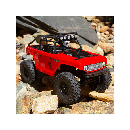 Axial SCX24 Deadbolt 1:24 4WD RTR červený