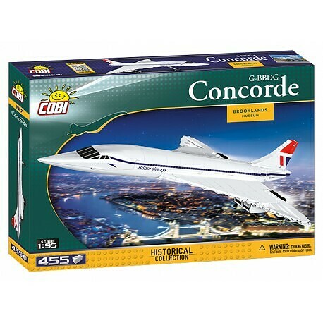 COBI Concorde z Brooklands Museum, 455 k