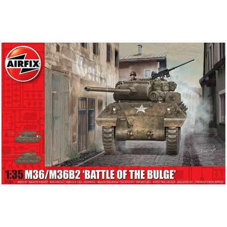 Classic Kit tank A1366 - M36/M36B2 "Battle of the Bulge" (1:35)