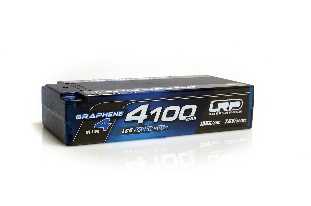 HV LCG Stock Spec Shorty GRAPHENA-4 4100mAh Hardcase Akku - 7.6V LiPo - 135C/65C [L431275]