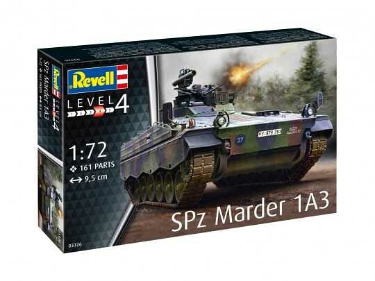 Revell slepovací model SPz Marder 1A3 1:72 - 18-03326 - expresní doprava