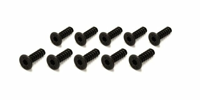 TP Hex Flat Head Screws M3x10mm (10) Kyosho - K.1-S33010TPH - expresní doprava