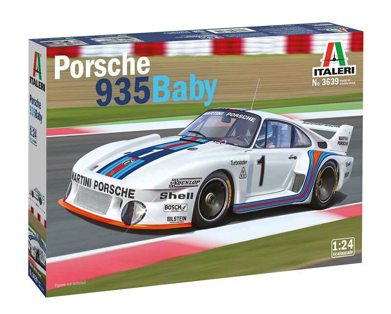 Italeri Porsche 935 Baby Model Kit 3639 1:24 - 33-3639 - expresní doprava