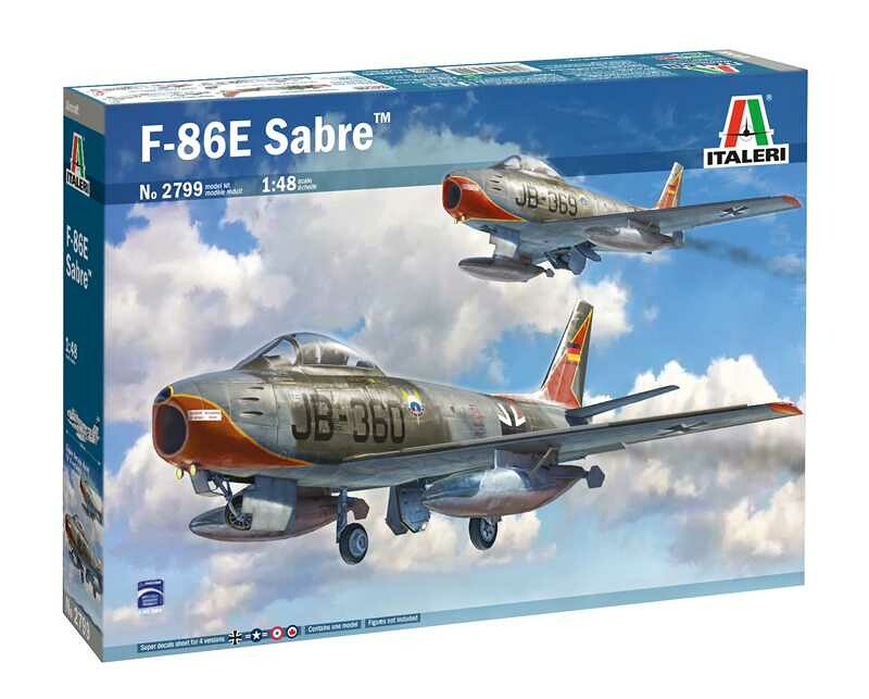 Italeri F-86E Sabre Model Kit 2799 1:48 - 33-2799 - expresní doprava