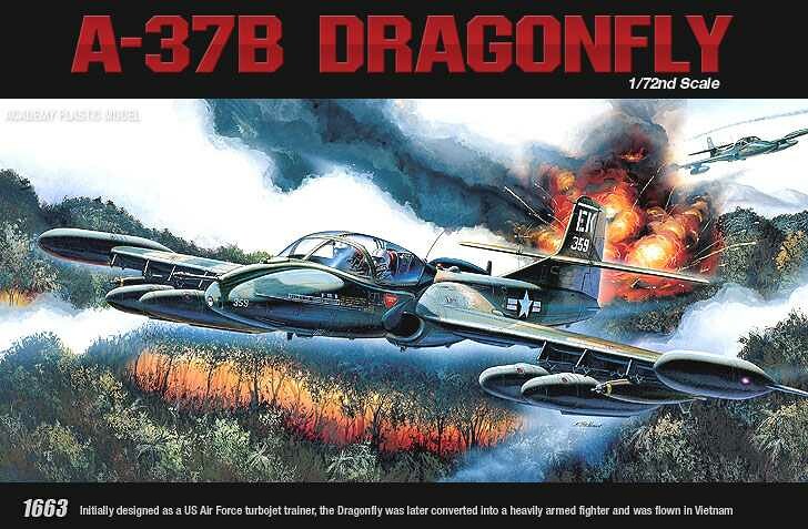 Model Kit lietadlo 12461 - A-37B (1:72) [36-12461]