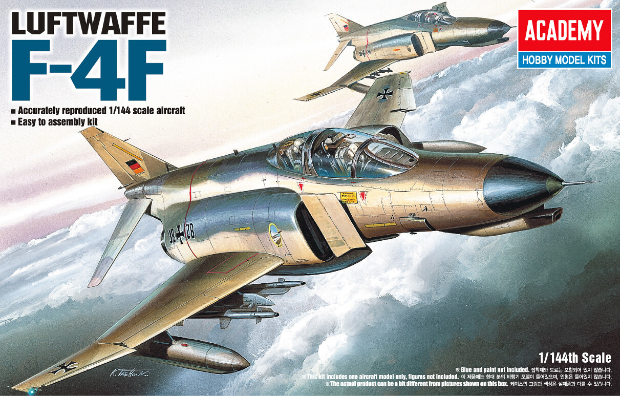 Model Kit lietadlo 12611 - F-4F (1:144) [36-12611]