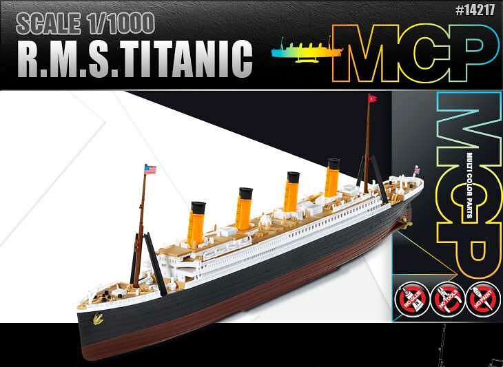 Academy Model Kit loď 14217 - RMS TITANIC MCP (1:1000) - 36-14217 - expresní doprava