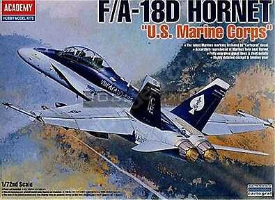 Academy Model Kit letadlo 12422 - F/A 18D HORNET "US MARINES" (1:72) - 36-12422 - expresní doprava