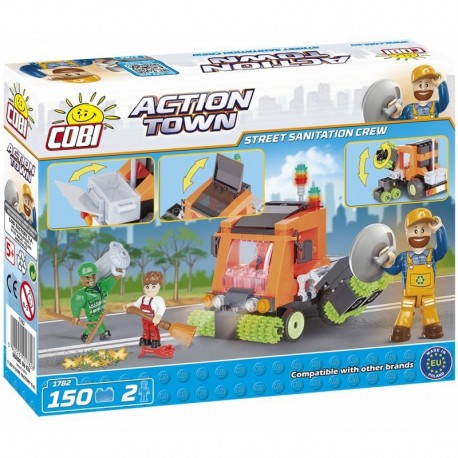 COBI ACTION TOWN Úklidové vozidlo 150 k, 2 f