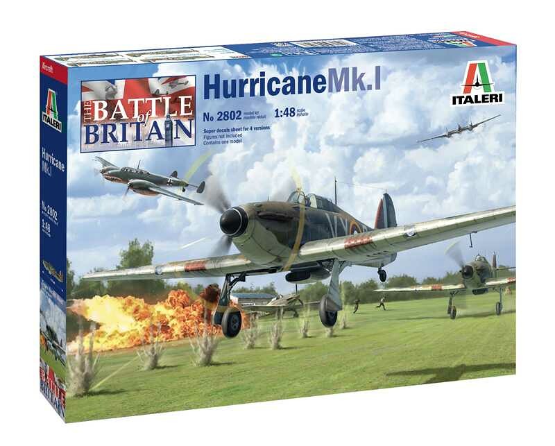 Italeri Model Kit letadlo 2802 - Hurricane MK. I (1:48) - 33-2802 - expresní doprava