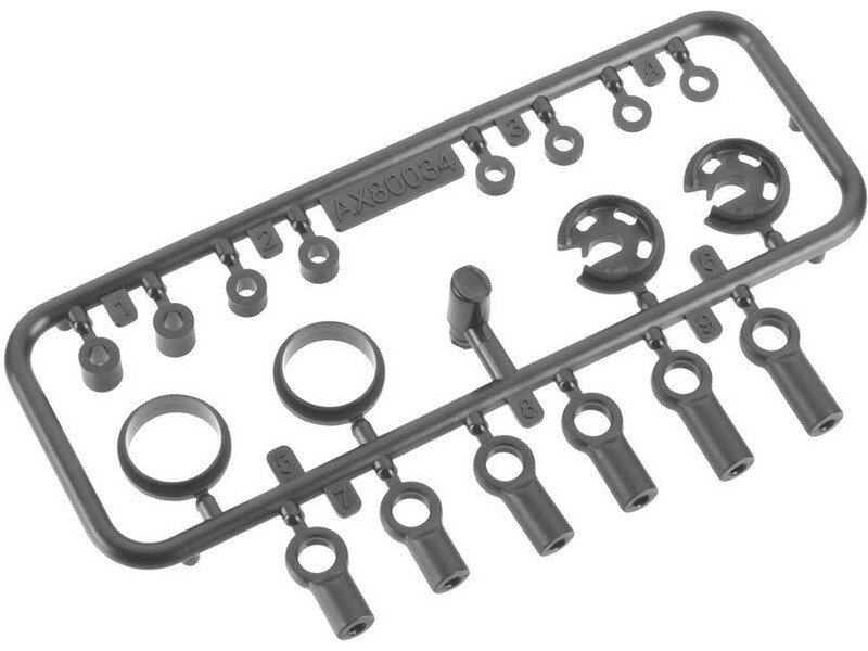 Axial plastové diely tlmiče 10mm [AXIC0034]