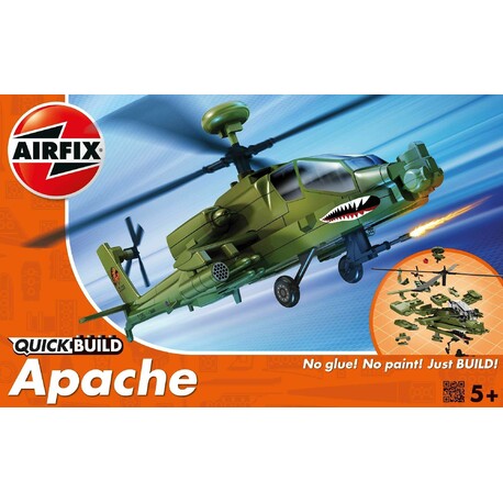 Quick Build vrtulník J6004 - Boeing Apache