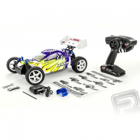 HIMOTO buggy Z-3 1:10 elektro RTR set 2,4GHz green