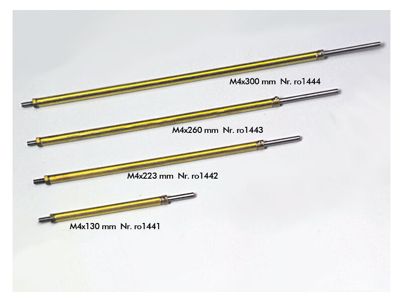 ROMARIN Lodní hřídel M4x300mm + trubka 235mm - KR-ro1444 - expresní doprava