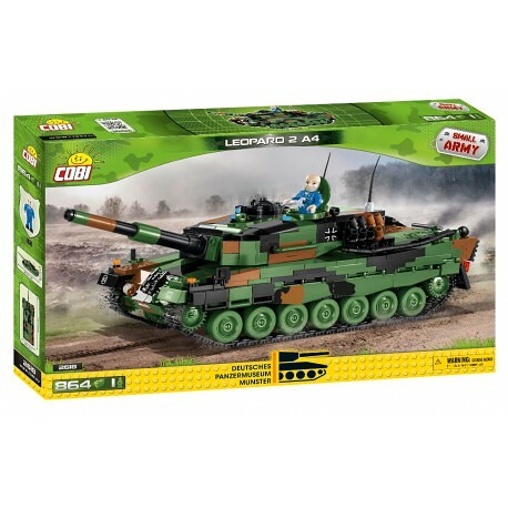 COBI Small Army Leopard 2 A4, 864 k, 1 f - COBI-2618 - expresní doprava