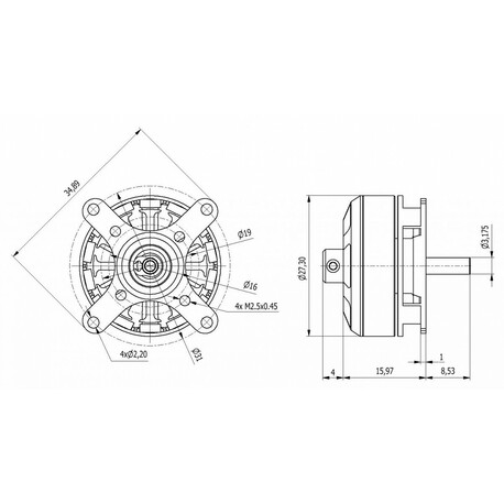 AXI 2204 / RACE V2 Wechselstrommotor