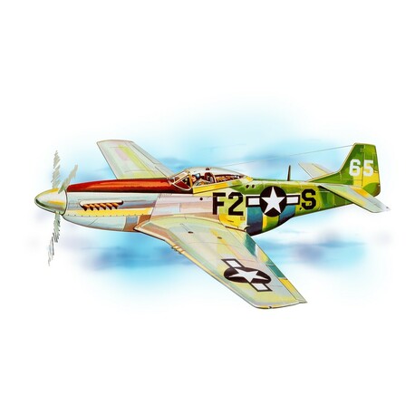 Laser P-51 Mustang (705 mm)